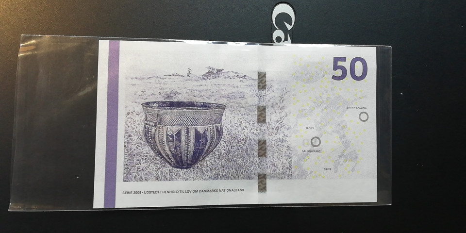 【YSculture】世界纸币 精选拍卖.第12期--各国钱币 全新  丹麦 50元 