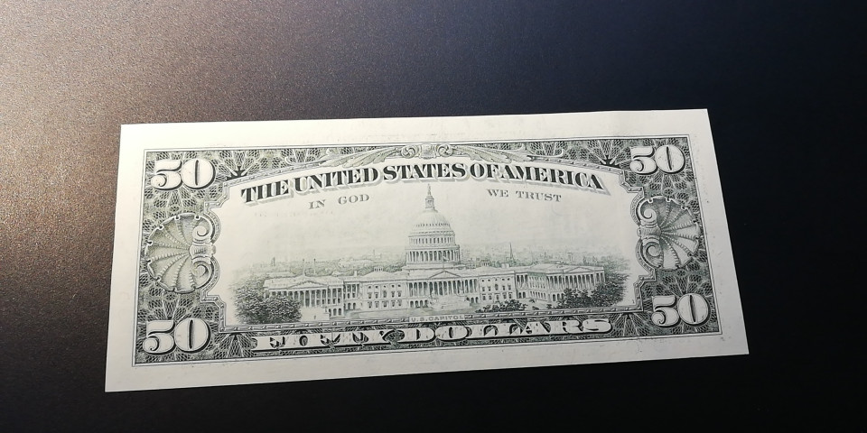 【YSculture】世界纸币 精选拍卖.第12期--各国钱币 全新 unc  美国 50美元 2017年 小头版