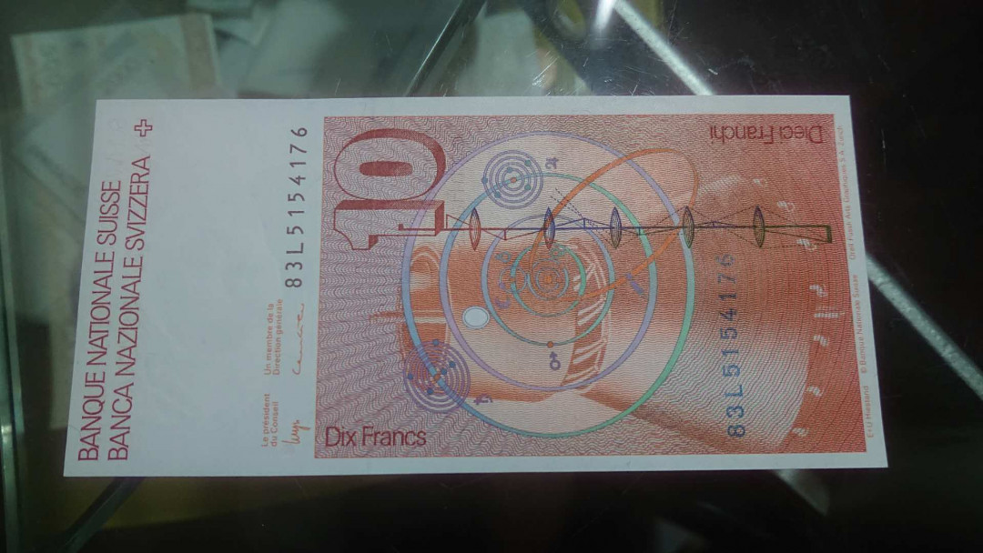 【囧羊收藏】精选微拍第八场 世界钱币共舞 1983年瑞士10法郎 全新UNC绝品