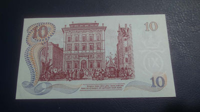 【囧羊收藏】精选微拍第八场 世界钱币共舞 1968年瑞典10克朗纪念钞 全新UNC绝品