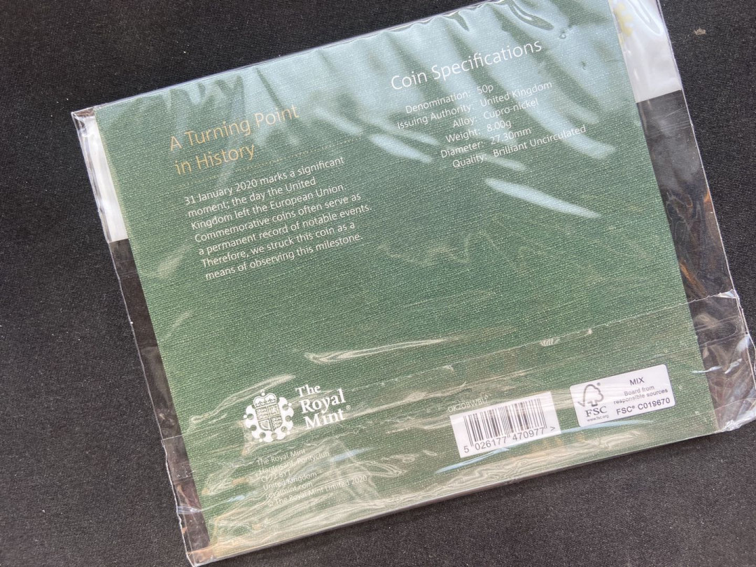 【币观天下】第131期钱币拍卖～ 【英国】英国脱欧卡册秒杀