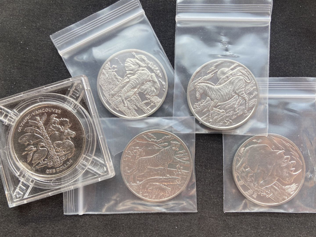 【币观天下】第131期钱币拍卖～ 【塞拉利昂】5枚非洲动物币【克朗币】