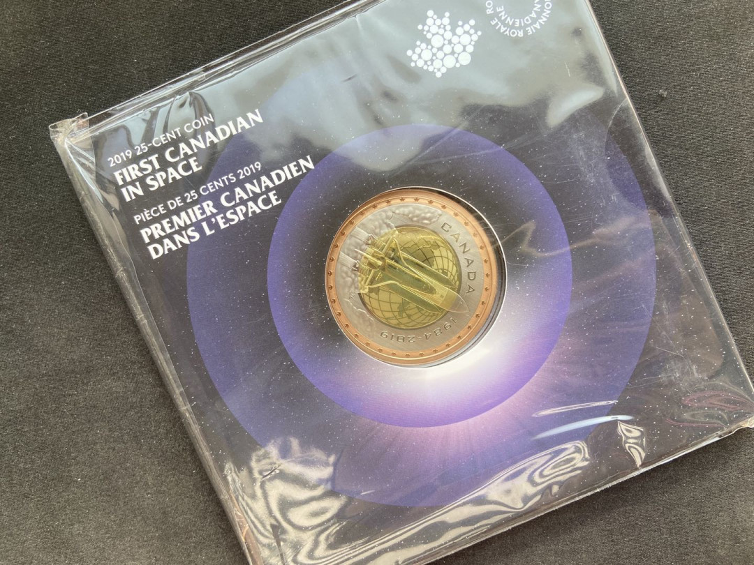 【币观天下】第131期钱币拍卖～ 加拿大2019年太空人麦克*加里奥三色三金属卡装纪念币