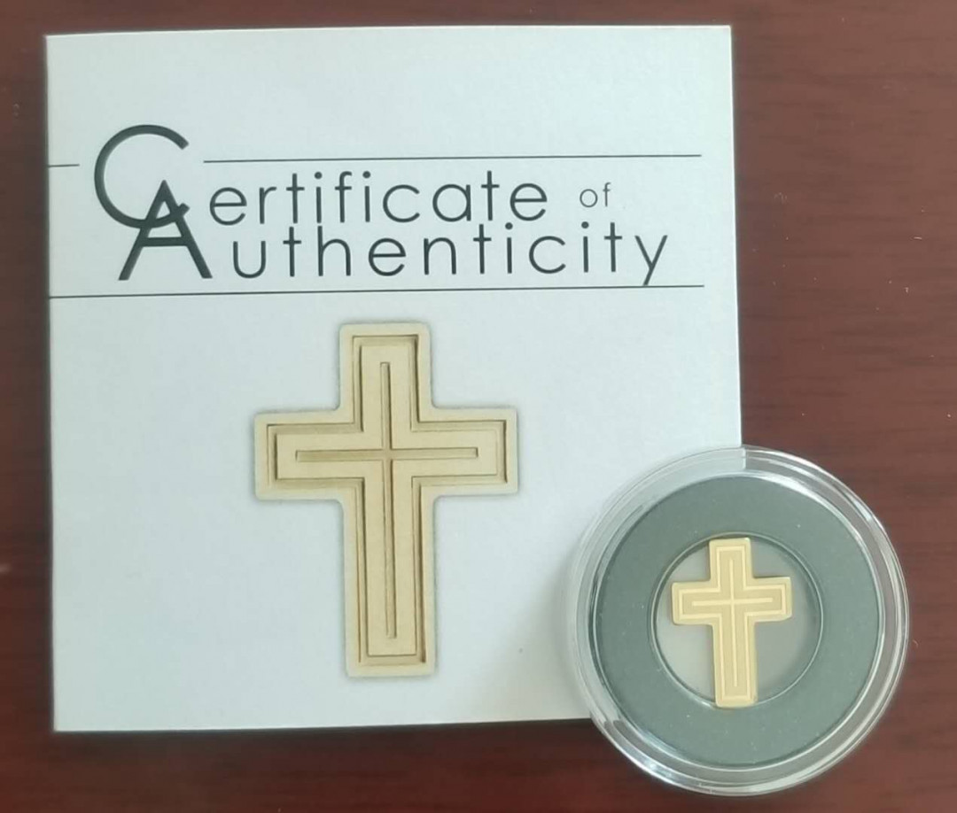 【币观天下】第131期钱币拍卖～ 帕劳十字架小金币