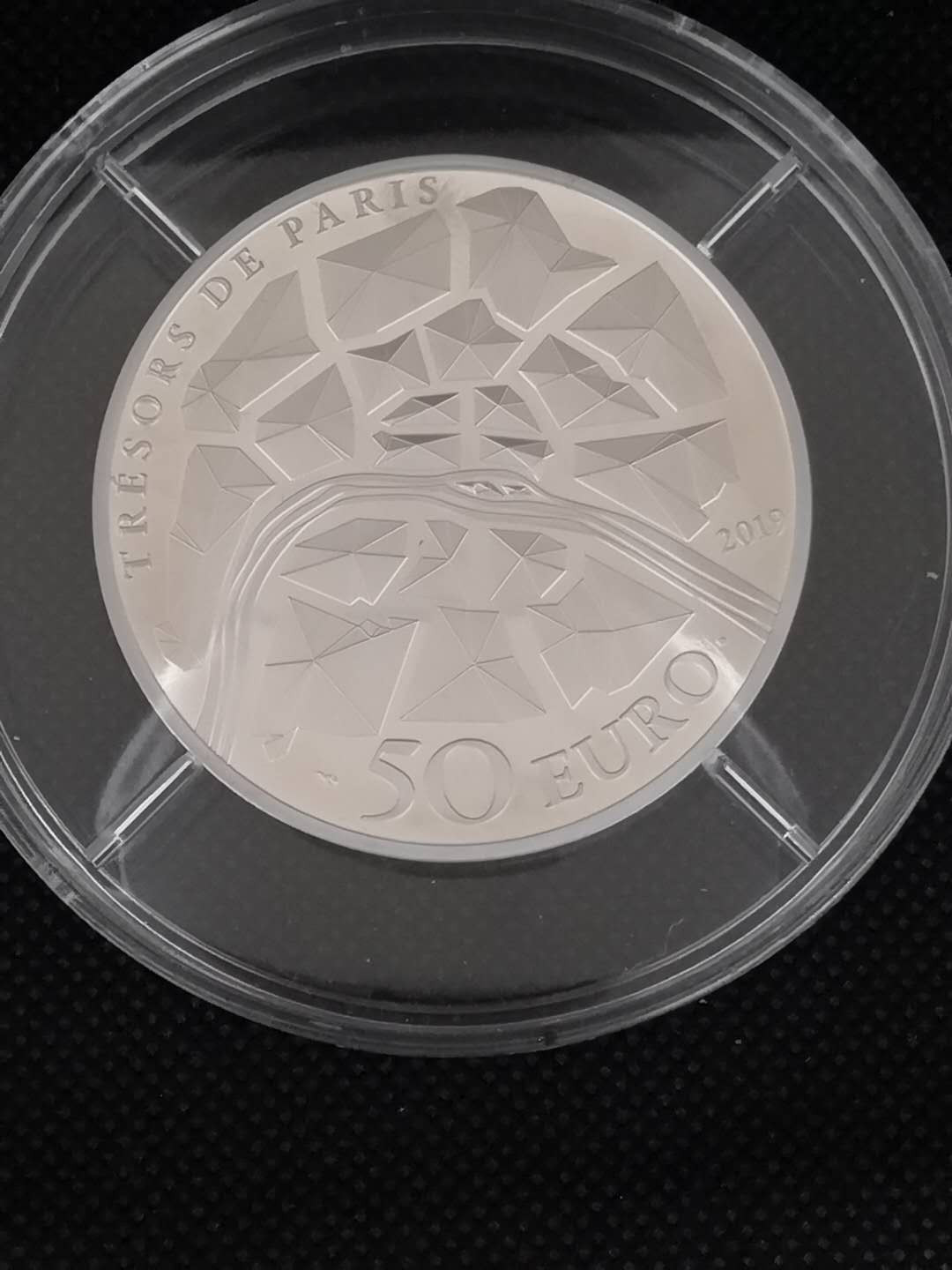 【随心拍&Getcoins】钱币拍卖第七十九期～ 巴黎埃菲尔铁塔银币5oz