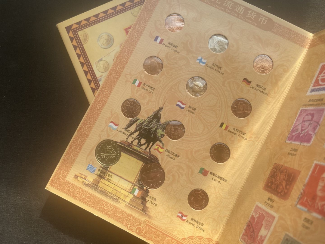 【币观天下】第131期钱币拍卖～ 12枚1欧分卡册【不同国家】