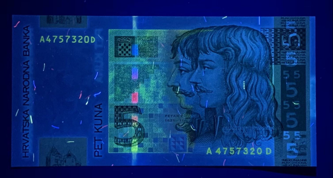 紫瑗钱币—微拍第122期—纸币场 克罗地亚 2001年 5库纳 （P-37a）UNC