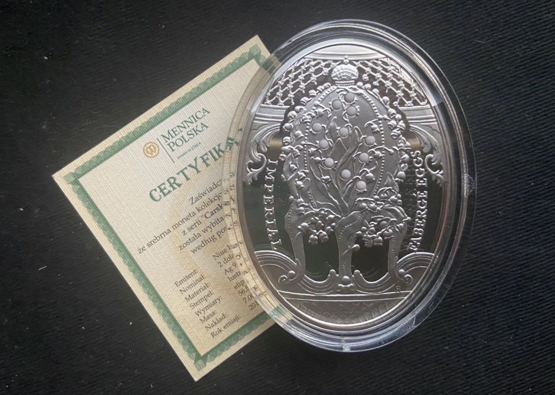 【币观天下】第132场钱币拍卖～ 【纽埃】法贝热彩蛋系列