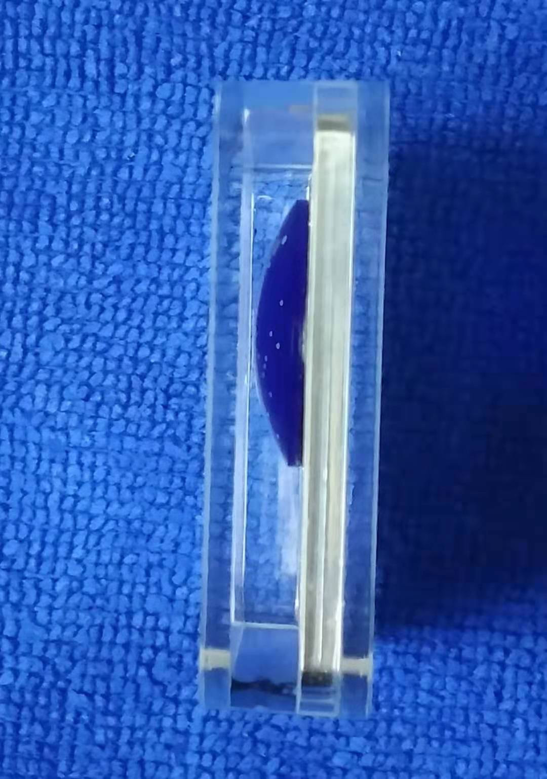 【币观天下】第132场钱币拍卖～     马其顿2018年100第纳尔，蓝色梦幻星空-十二星座之-“巨蟹座”菱形3D立体镶嵌超大球面“钴晶蓝宝石”透明圆窗、24K金粉3D双面彩色打印精制银币