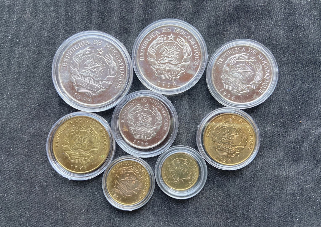 【币观天下】第132场钱币拍卖～ 【莫桑比克】莫桑比克流通纪念币8枚