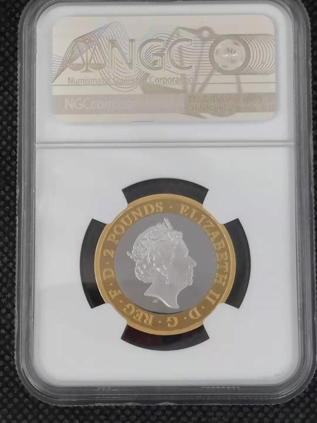 【随心拍&Getcoins】钱币拍卖第八十期～ 2020年英国2镑五月花号航行400周年精制纪念银币