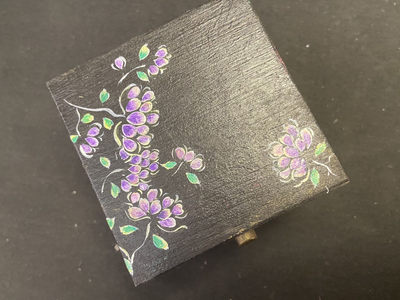 【心手绘】【第一场】绘画极限片拍卖～ - 手绘迷你首饰盒～