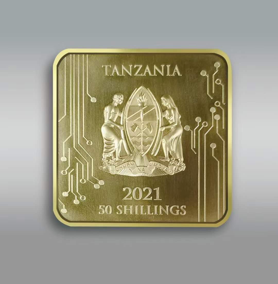 【币观天下】第133场拍卖【圣诞场】 【新品】坦桑尼亚2020年5G纪念币