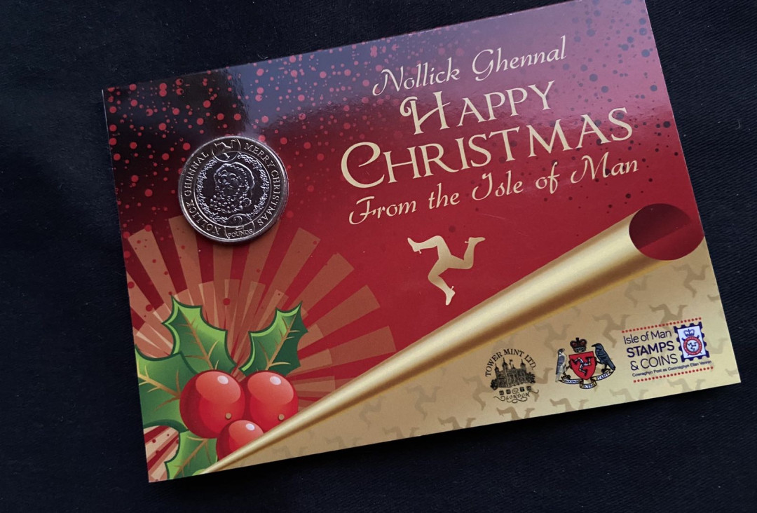 【币观天下】第133场拍卖【圣诞场】 【马恩岛】圣诞老爷爷双色币卡册