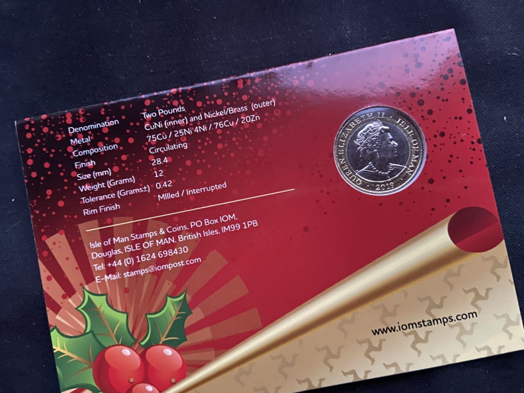 【币观天下】第133场拍卖【圣诞场】 【马恩岛】圣诞老爷爷双色币卡册