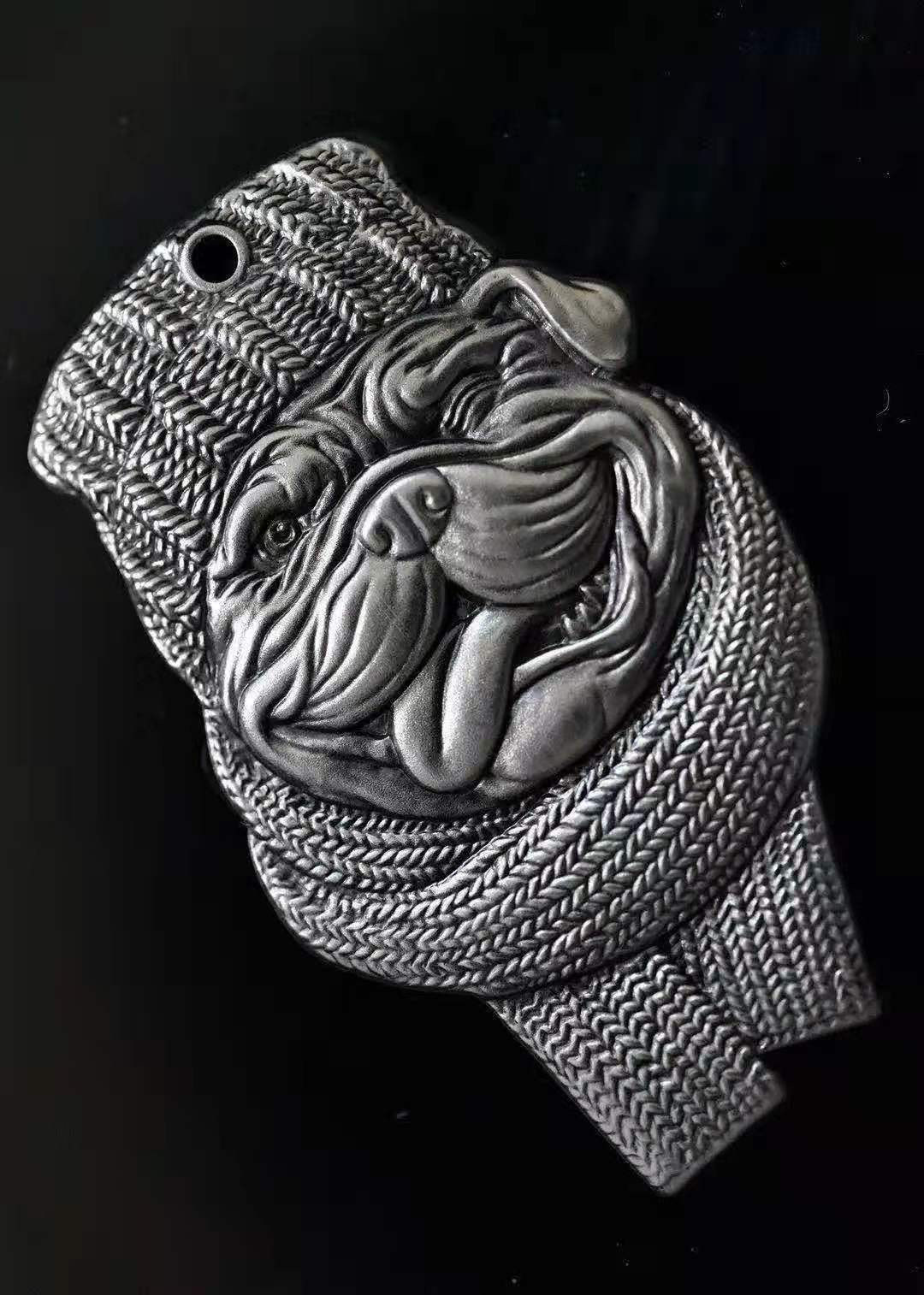 【币观天下】第133场拍卖【圣诞场】 【新品】纽埃2020年My Pet Dog宠物狗牌异形仿古银币