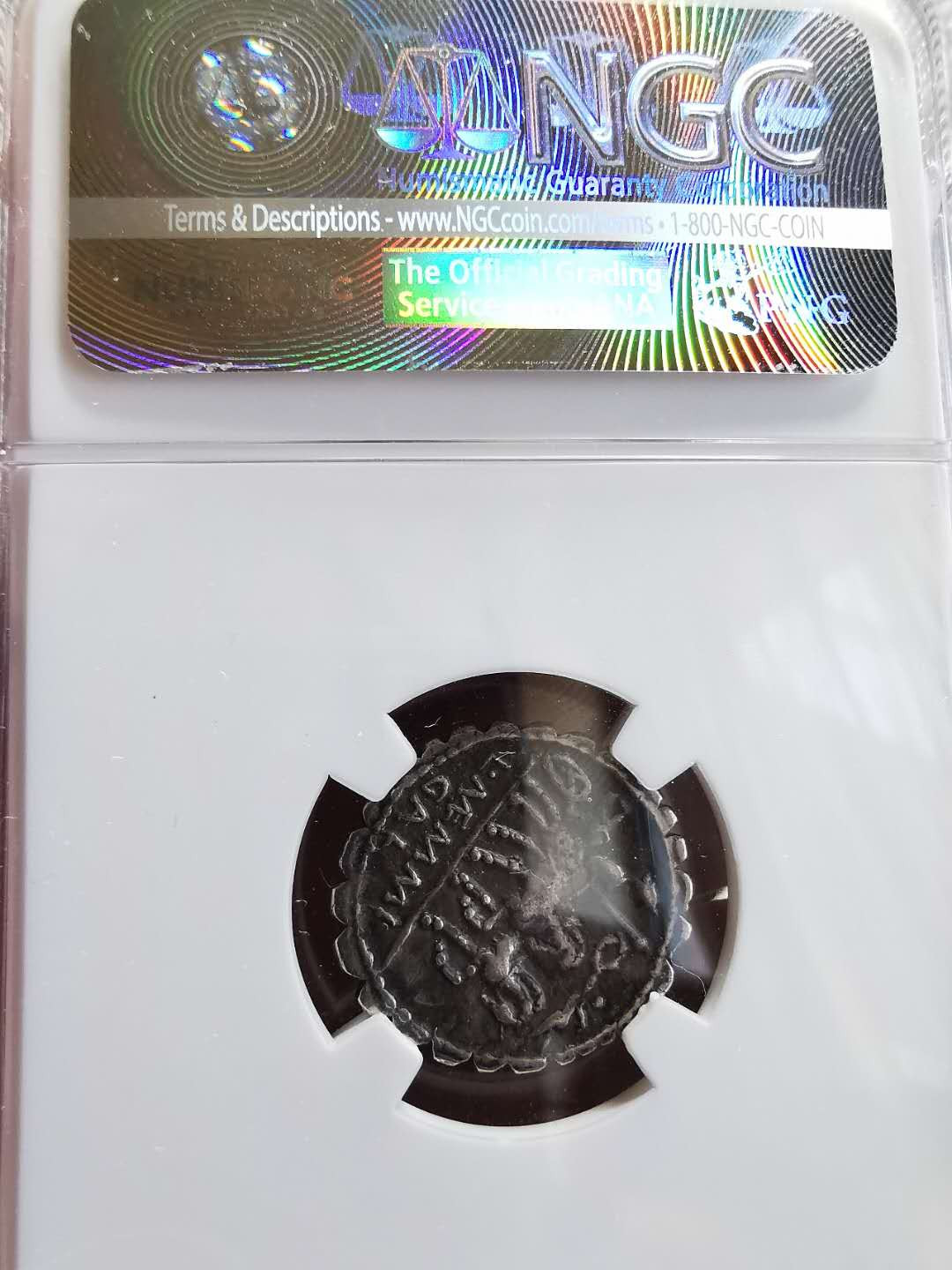 凡希社世界钱币微拍第一百四十四期 BC106罗马农神第纳厄斯银币 NGC-VF 背维纳斯与丘比特