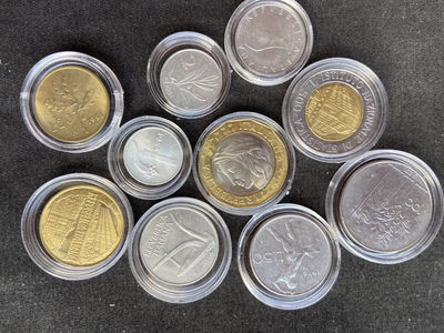 【币观天下】第133场拍卖【圣诞场】 - 【意大利】流通币10枚～