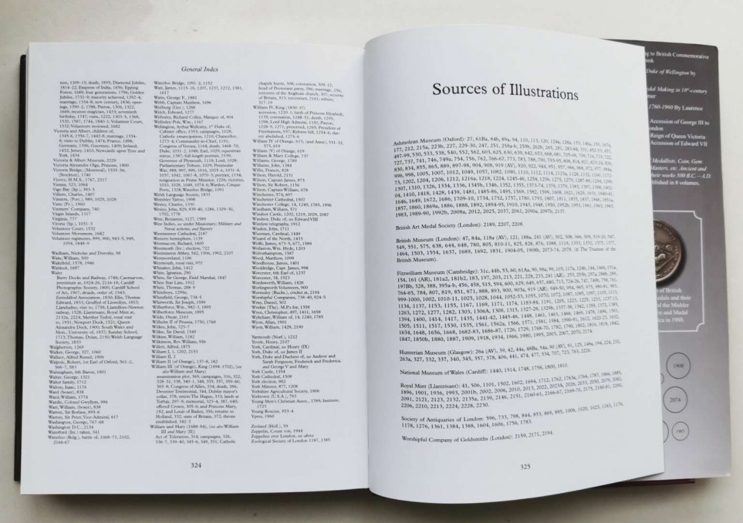 凡希社世界钱币微拍第一百四十四期 荐！英国纪念章标准目录1066-2010新版 95品 大十六开 326页