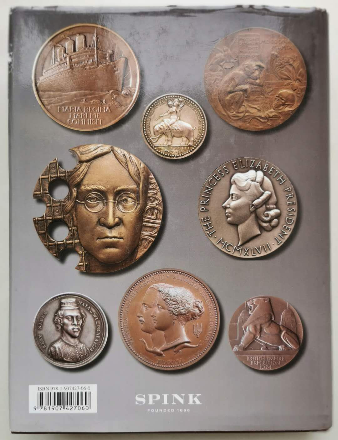 凡希社世界钱币微拍第一百四十四期 荐！英国纪念章标准目录1066-2010新版 95品 大十六开 326页