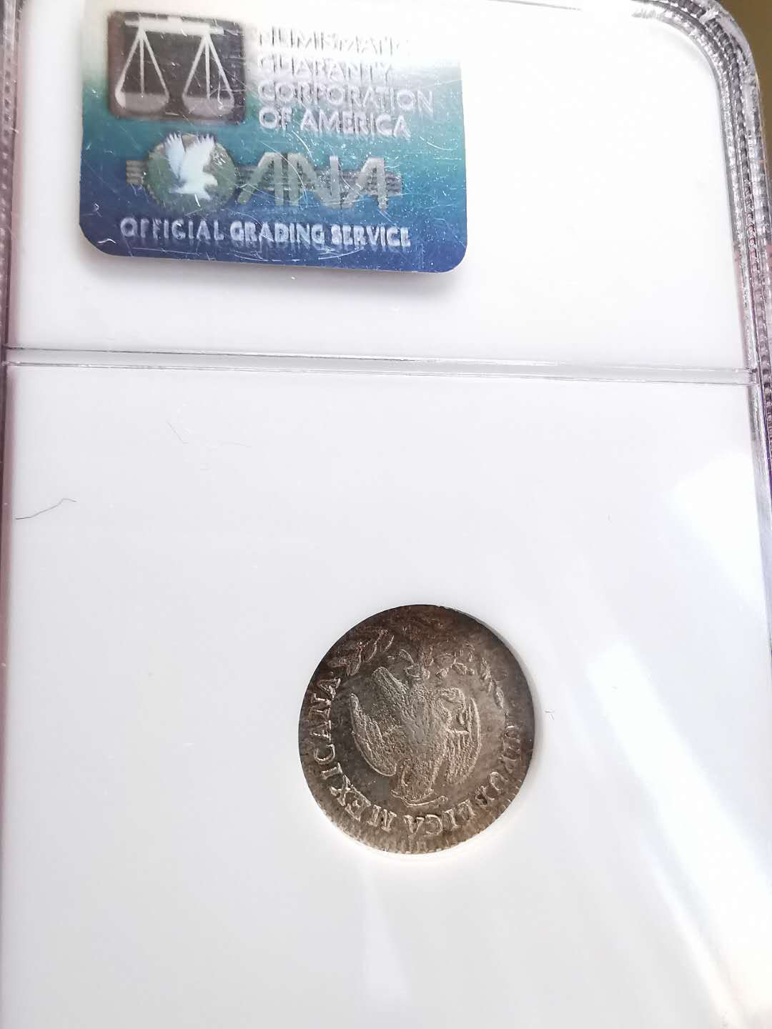 凡希社世界钱币微拍第一百四十四期 1869ZS墨西哥1/2R小鹰洋NGC-MS64