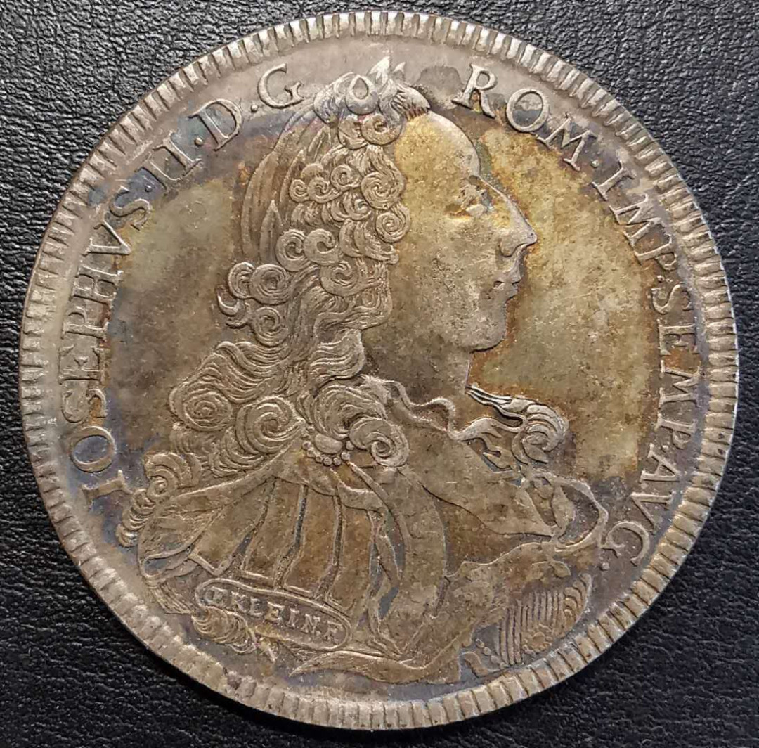 凡希社世界钱币微拍第一百四十四期 荐！1765纽伦堡景观泰勒大银XF