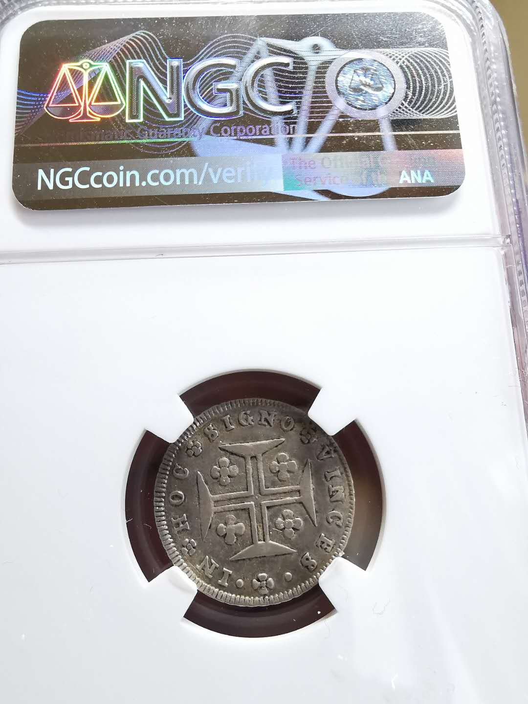 凡希社世界钱币微拍第一百四十四期 1795葡属亚速尔75R银NGC-VF35