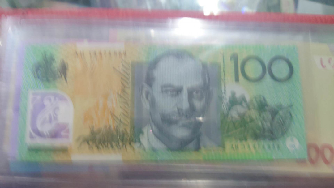 【囧羊收藏】精选微拍第10期~2021年首场世界钱币精选荟萃 2014年澳大利亚100元塑料钞 豹子号888 全新绝品（图片没拍清楚明天会更换）