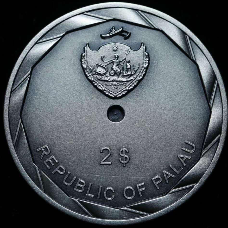 【币观天下】第134场拍卖【元旦场】 帕劳2019年照相术180年纪念银币