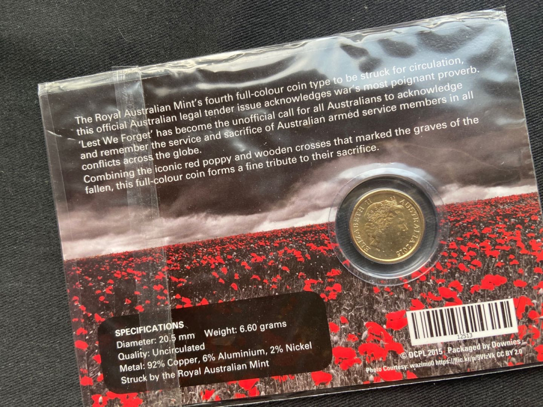 【币观天下】第134场拍卖【元旦场】 【澳大利亚】2015年双色币卡册