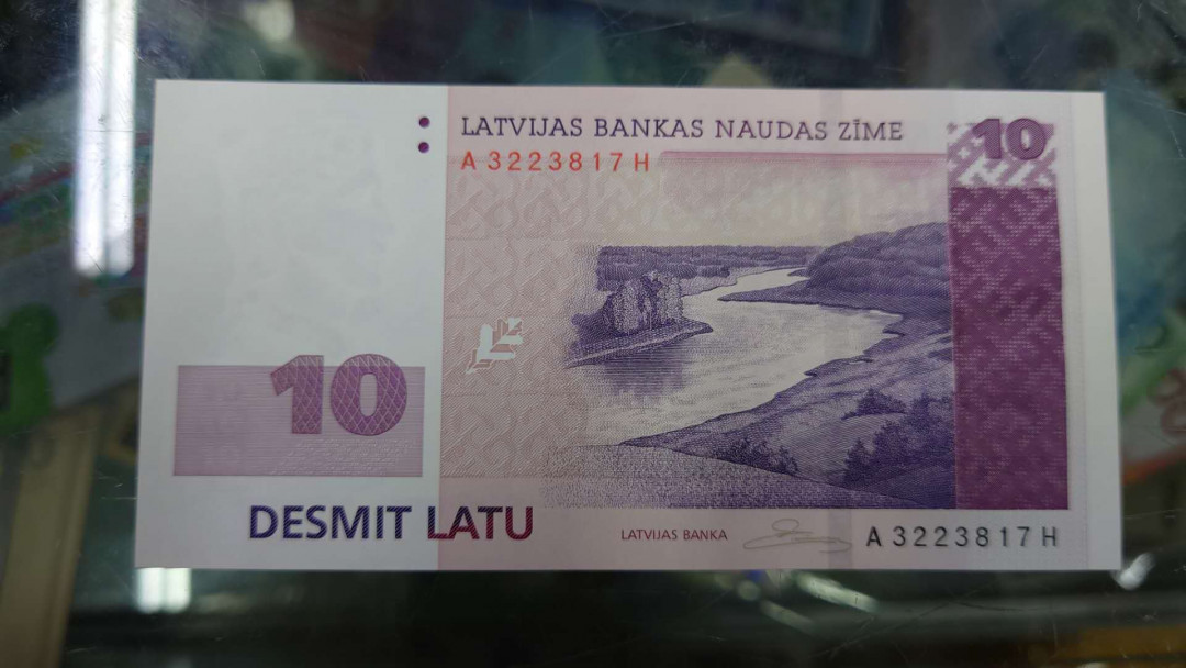 【囧羊收藏】精选微拍第10期~2021年首场世界钱币精选荟萃 2008年拉脱维亚10拉特 全新UNC绝品