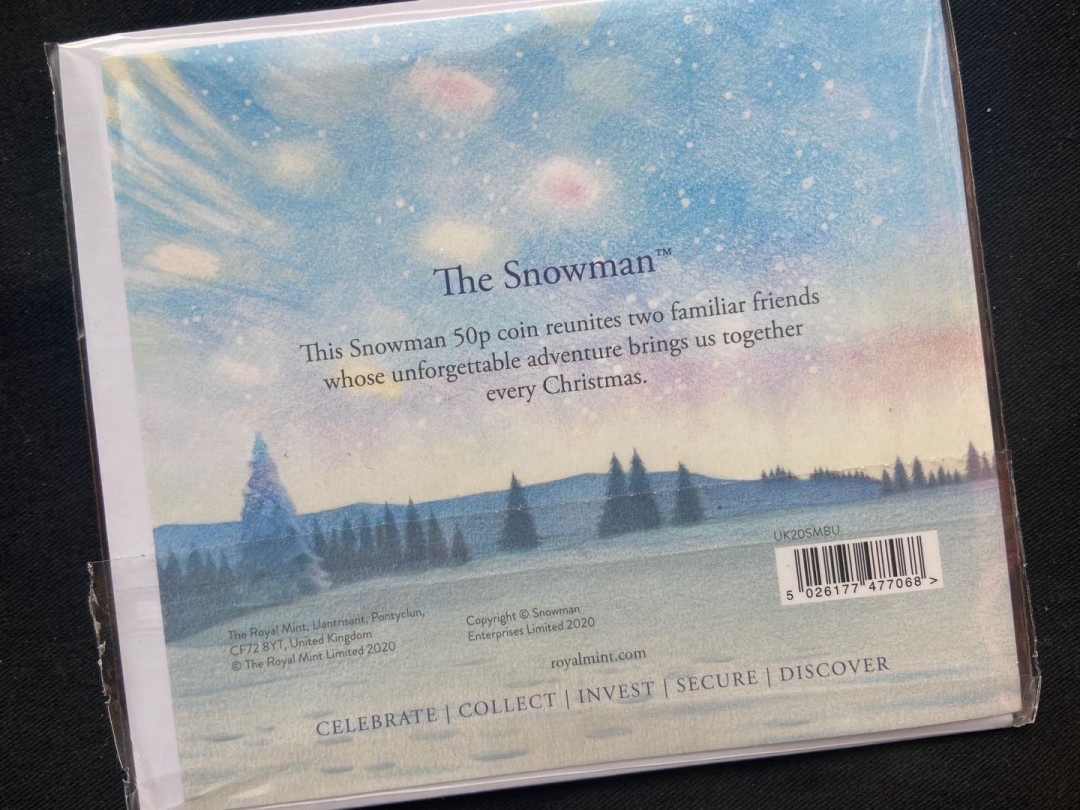 【币观天下】第134场拍卖【元旦场】 【新品】英国雪人【3】镍币卡册