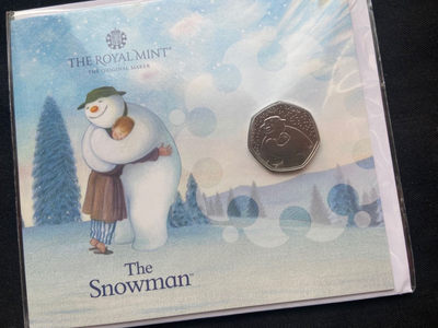 【币观天下】第134场拍卖【元旦场】 - 【新品】英国雪人【3】镍币卡册
