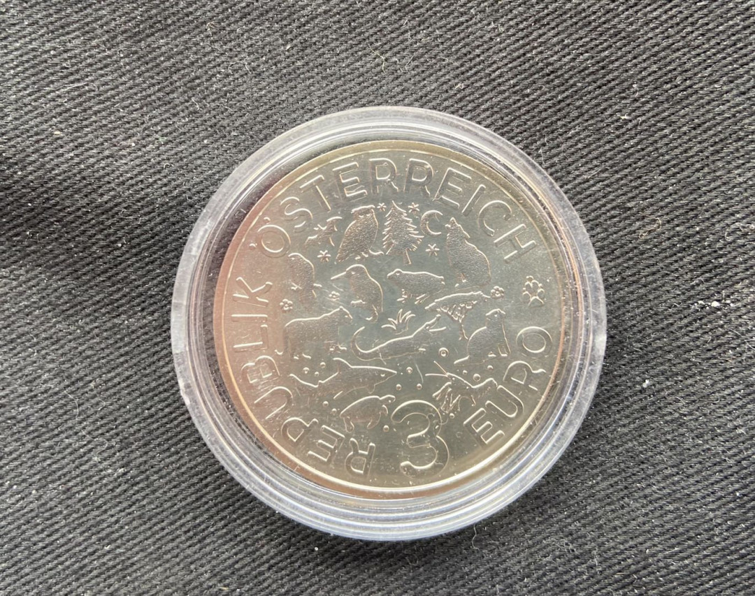 【币观天下】第134场拍卖【元旦场】 【奥地利】夜光动物币系列-鲨鱼