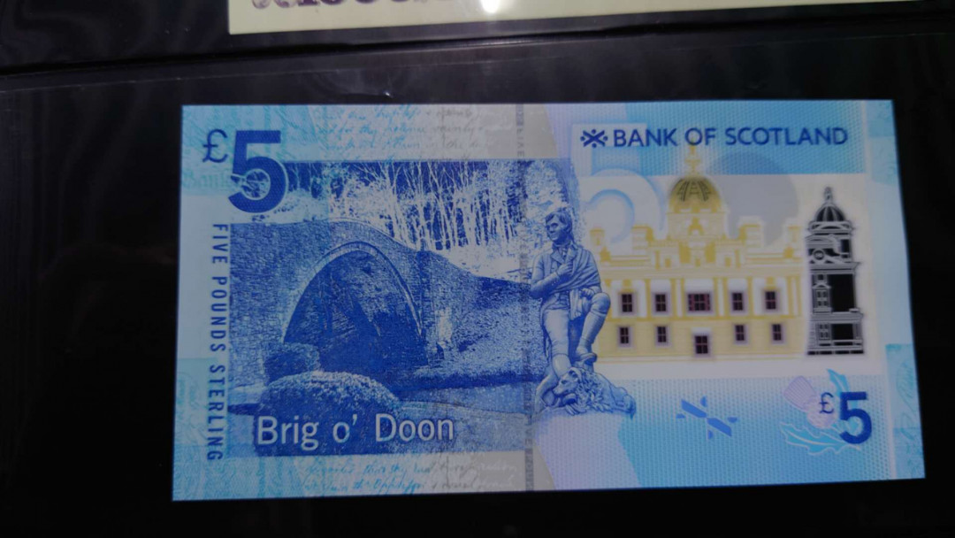 【囧羊收藏】精选微拍第11期~2021年第二期世界钱币精选 2016年苏格兰5镑首发AA冠 全新绝品