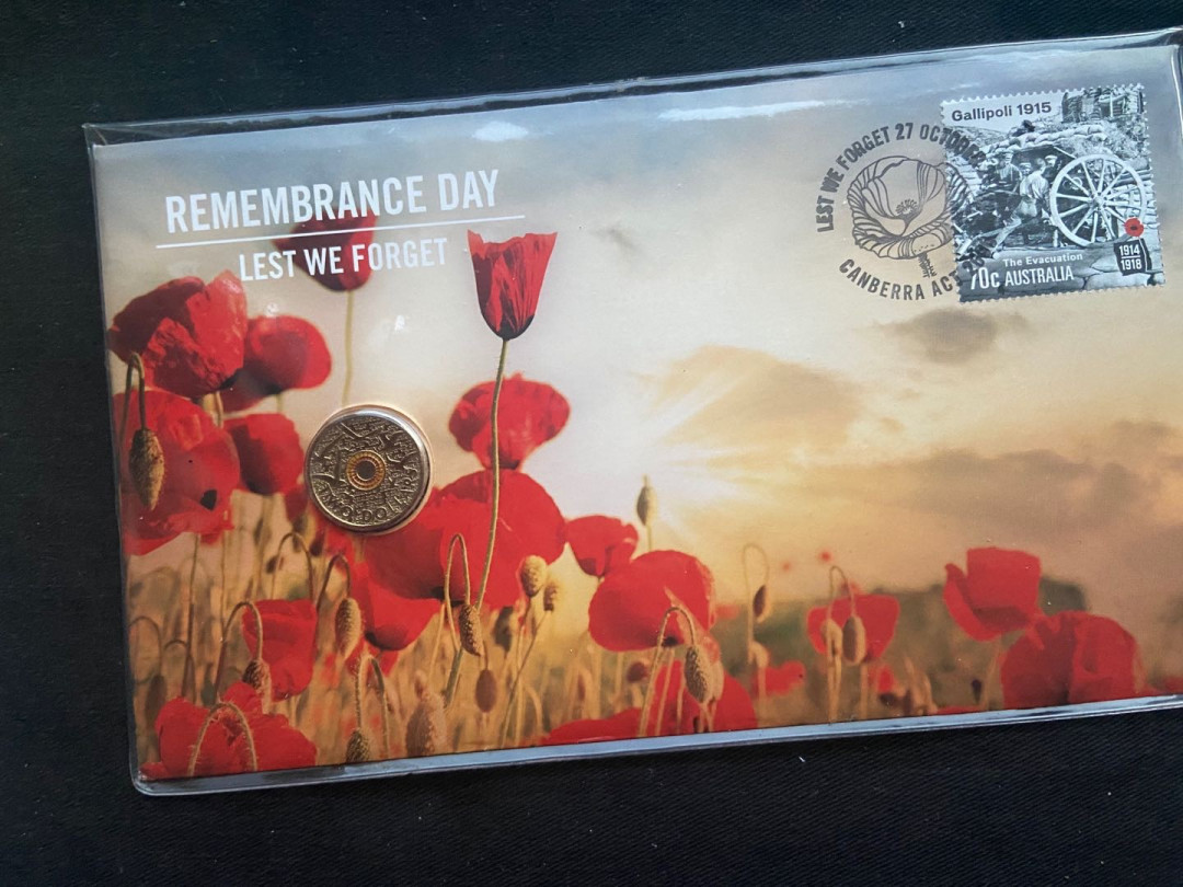 【币观天下】第135场钱币拍卖 【澳大利亚】2015澳大利亚双色2澳元首日封