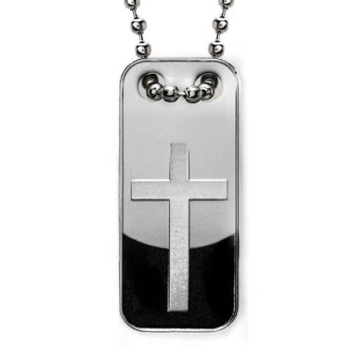 【币观天下】第135场钱币拍卖 喀麦隆2018年500法郎，护身圣符“十字架”数码亮光彩色(黑彩)异形 吊坠精制银币