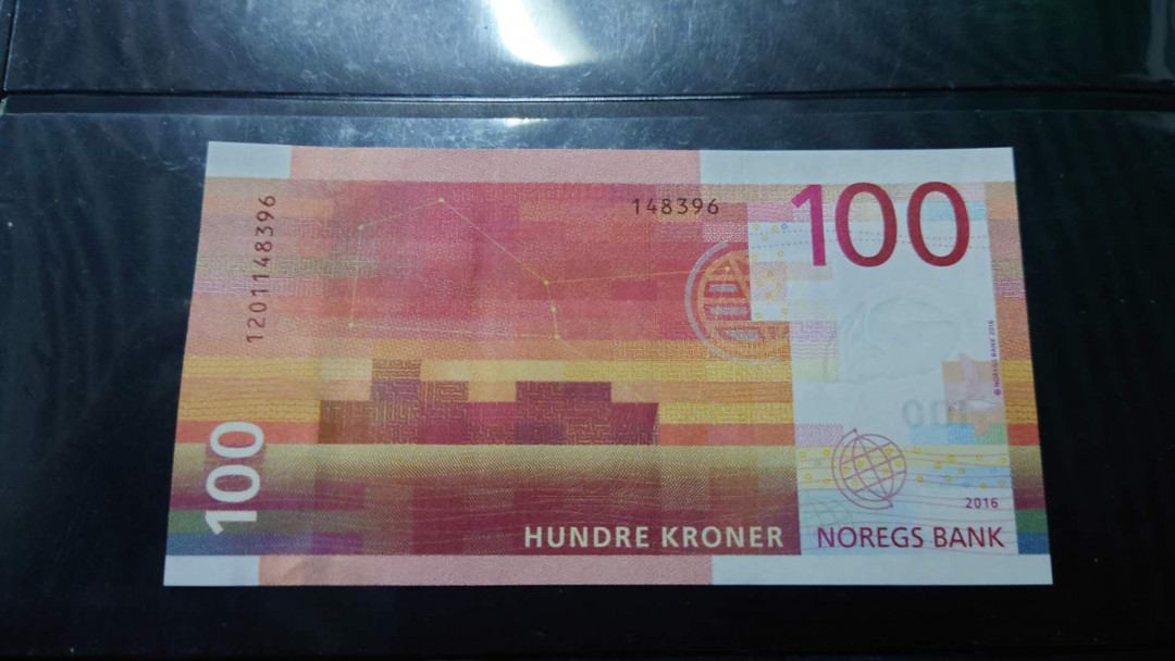 【囧羊收藏】精选微拍第11期~2021年第二期世界钱币精选 2016年挪威100克朗 全新UNC绝品