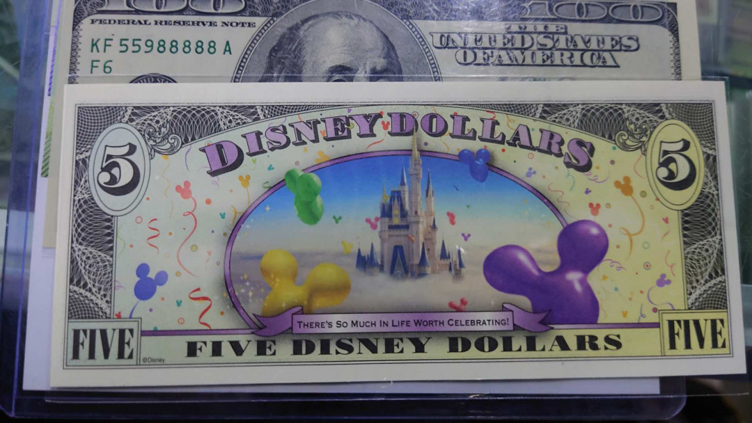 【囧羊收藏】精选微拍第11期~2021年第二期世界钱币精选 2009年美国迪斯尼5美元 全新绝品无4号码