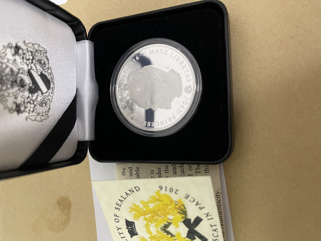CSIS-GREAT评级精品钱币拍卖第七十二期 西兰2018年琼王妃逝世2周年精制彩色纪念银币
