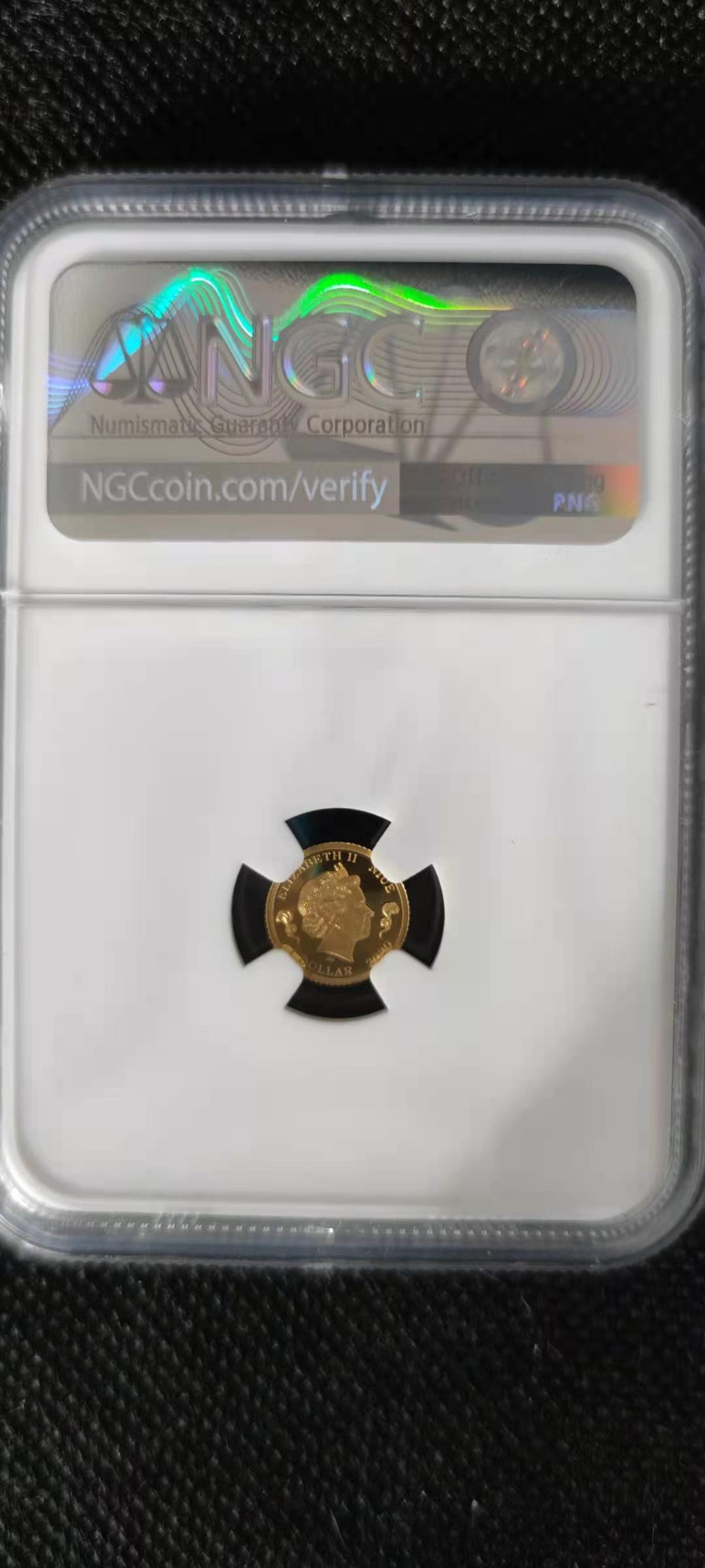 【随心拍&Getcoins】钱币拍卖第八十二期～ 孙悟空0.5克金 NGC首期69分