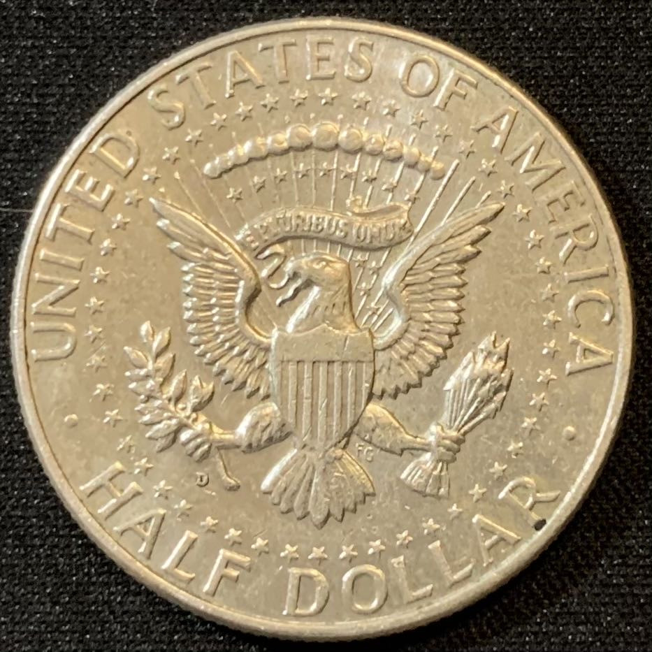 紫瑗钱币—微拍第127期  美国 1964年 肯尼迪 50美分 半美元 12.5克 0.9银