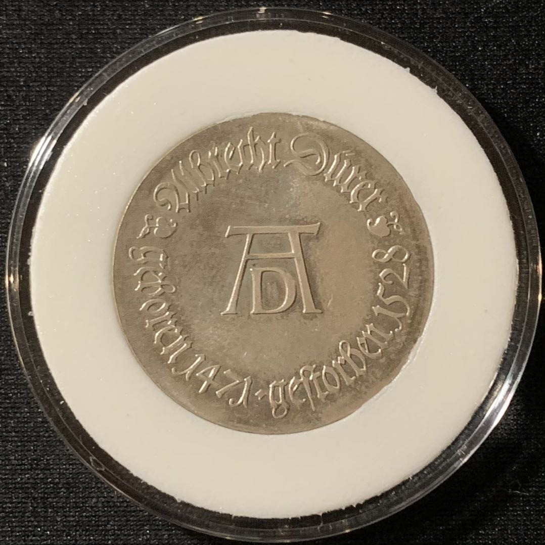 紫瑗钱币—微拍第127期  东德 1971年 阿尔布雷希特杜勒 10马克 17克 0.625银 