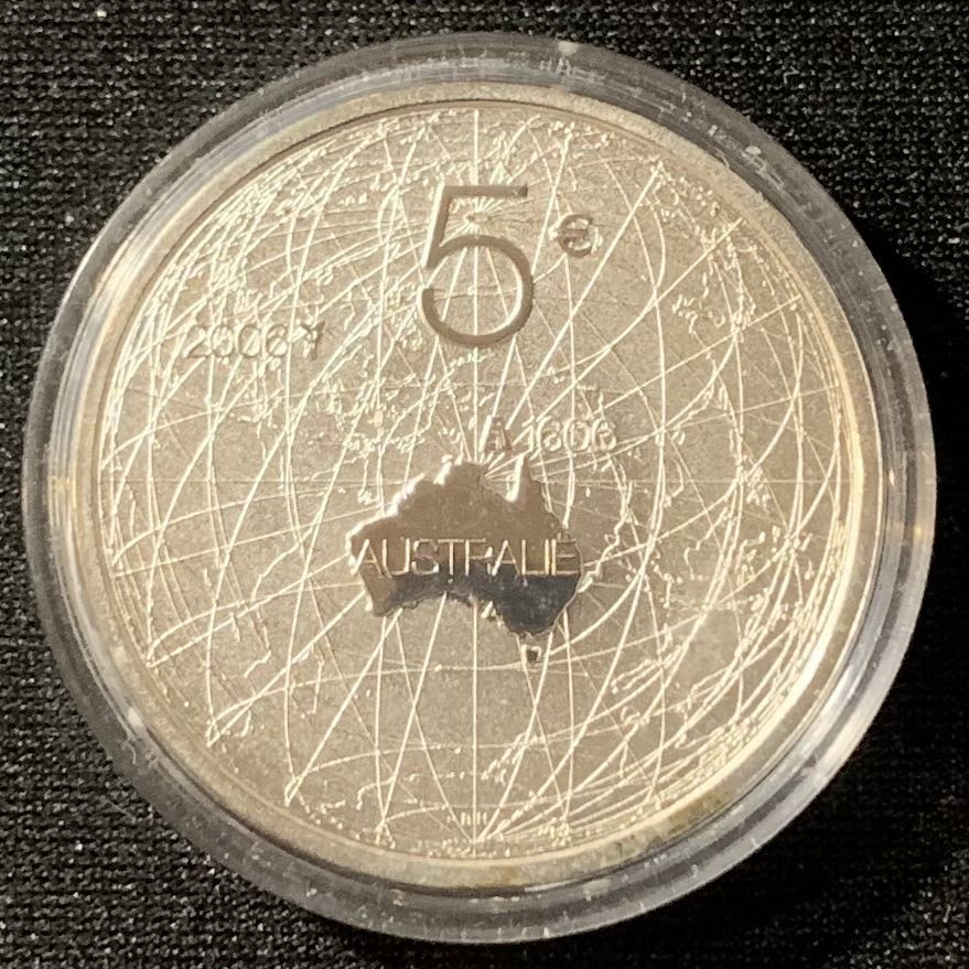 紫瑗钱币—微拍第127期  荷兰 2006年 澳大利亚 5欧元 11.9克 0.925银 
