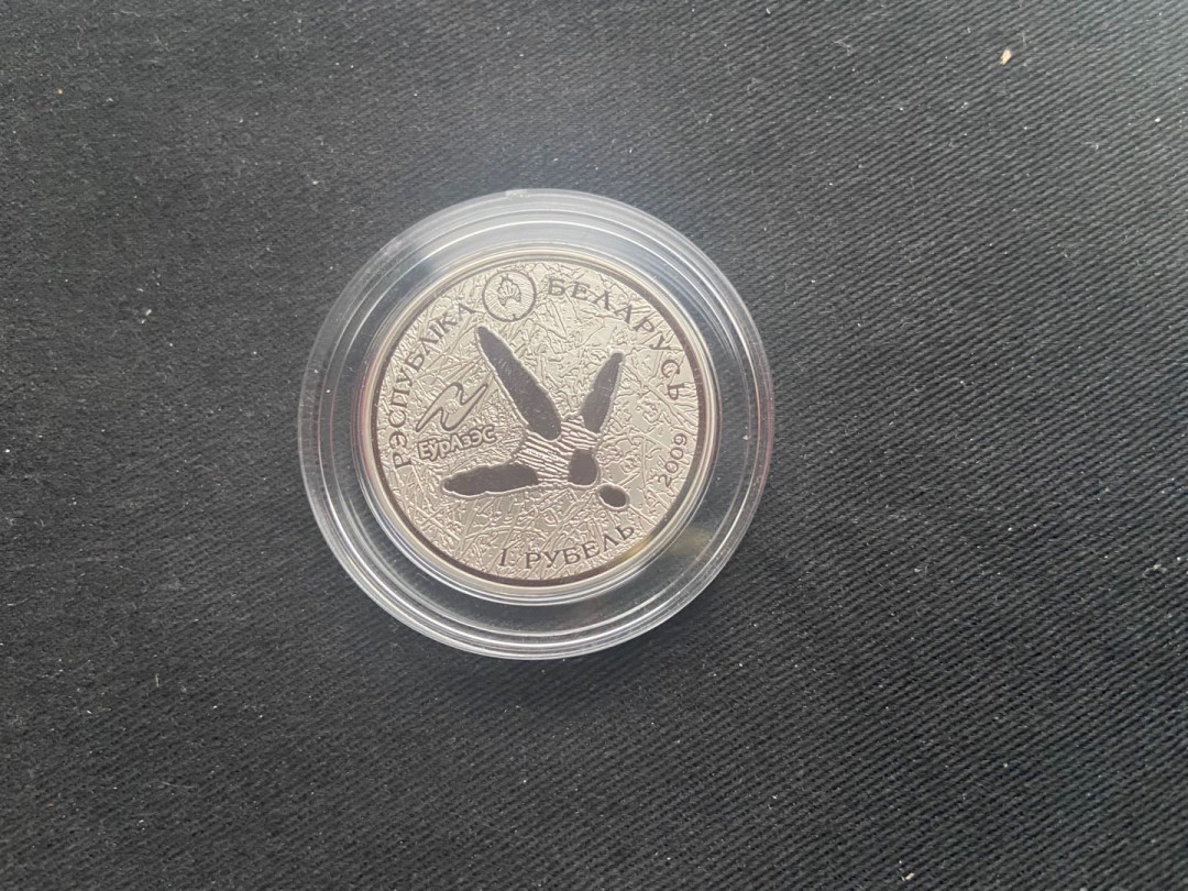 【币观天下】第136期拍卖【直播拍卖】 【白俄罗斯】 白俄罗斯 2009年发行白鹳纪念 