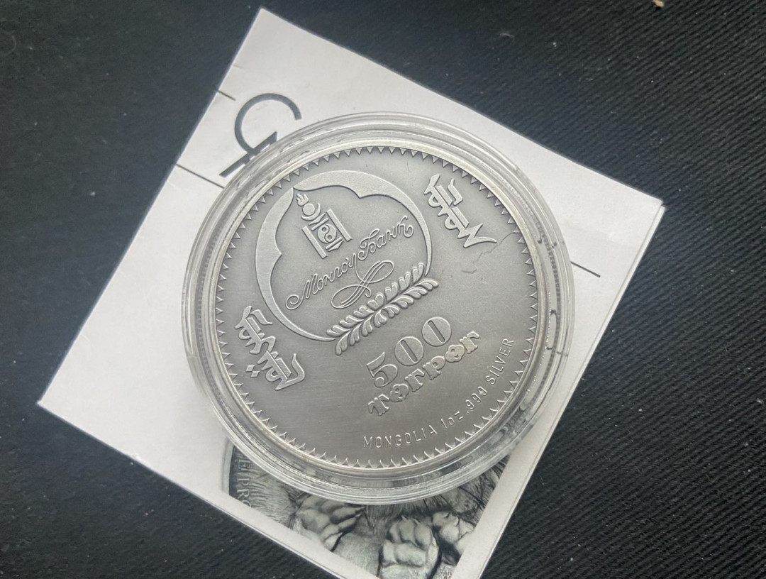 【币观天下】第136期拍卖【直播拍卖】 【蒙古】2012蒙古仿古系列长耳刺猬【镶嵌施华洛斯奇水晶】