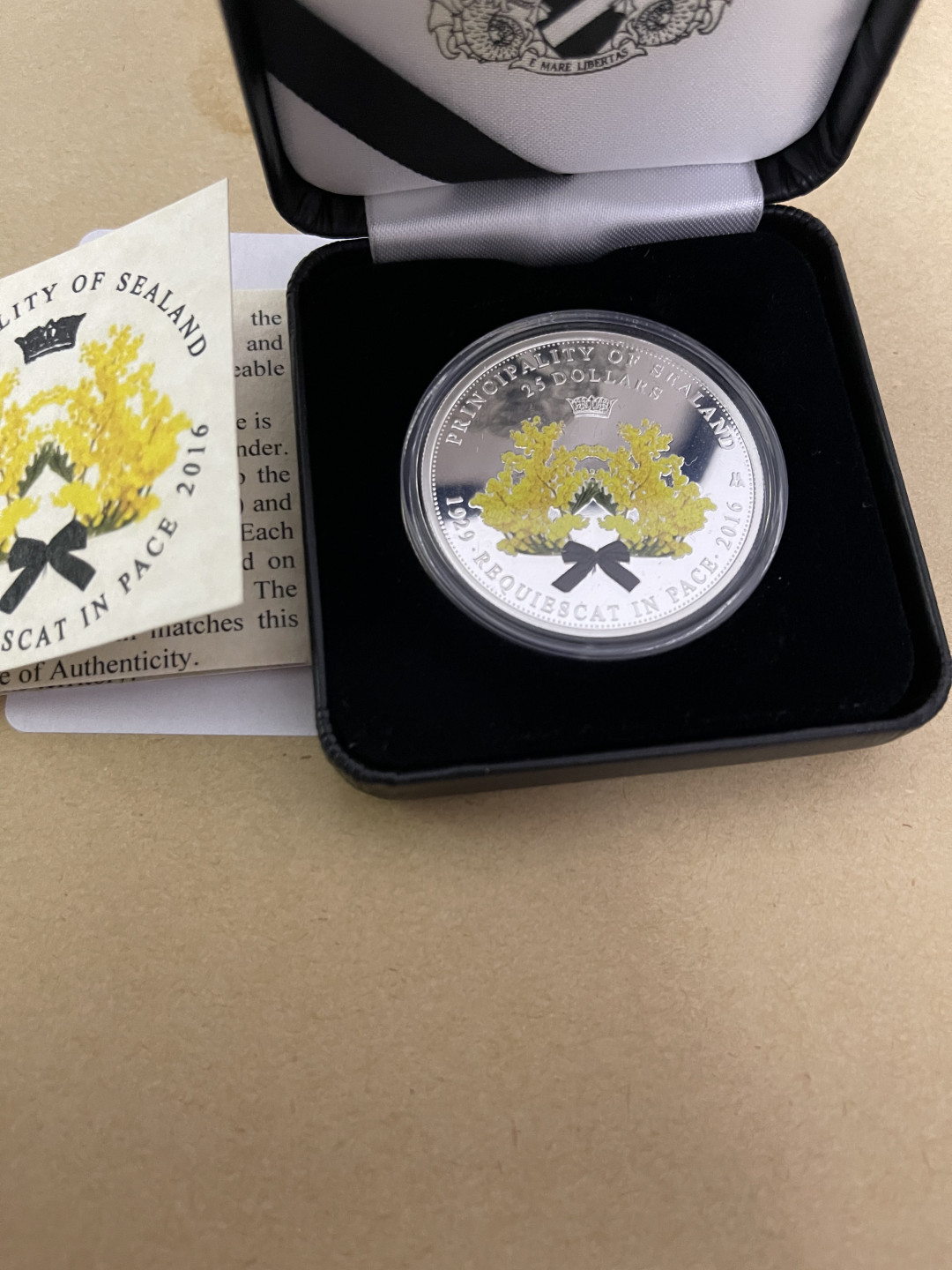 CSIS-GREAT评级精品钱币拍卖第七十三期 西兰2018年琼王妃逝世2周年精制彩色纪念银币