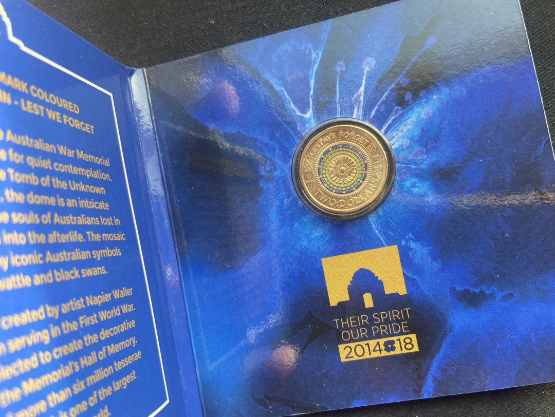 【币观天下】第136期拍卖【直播拍卖】 【澳大利亚】2014年双色币c标卡册