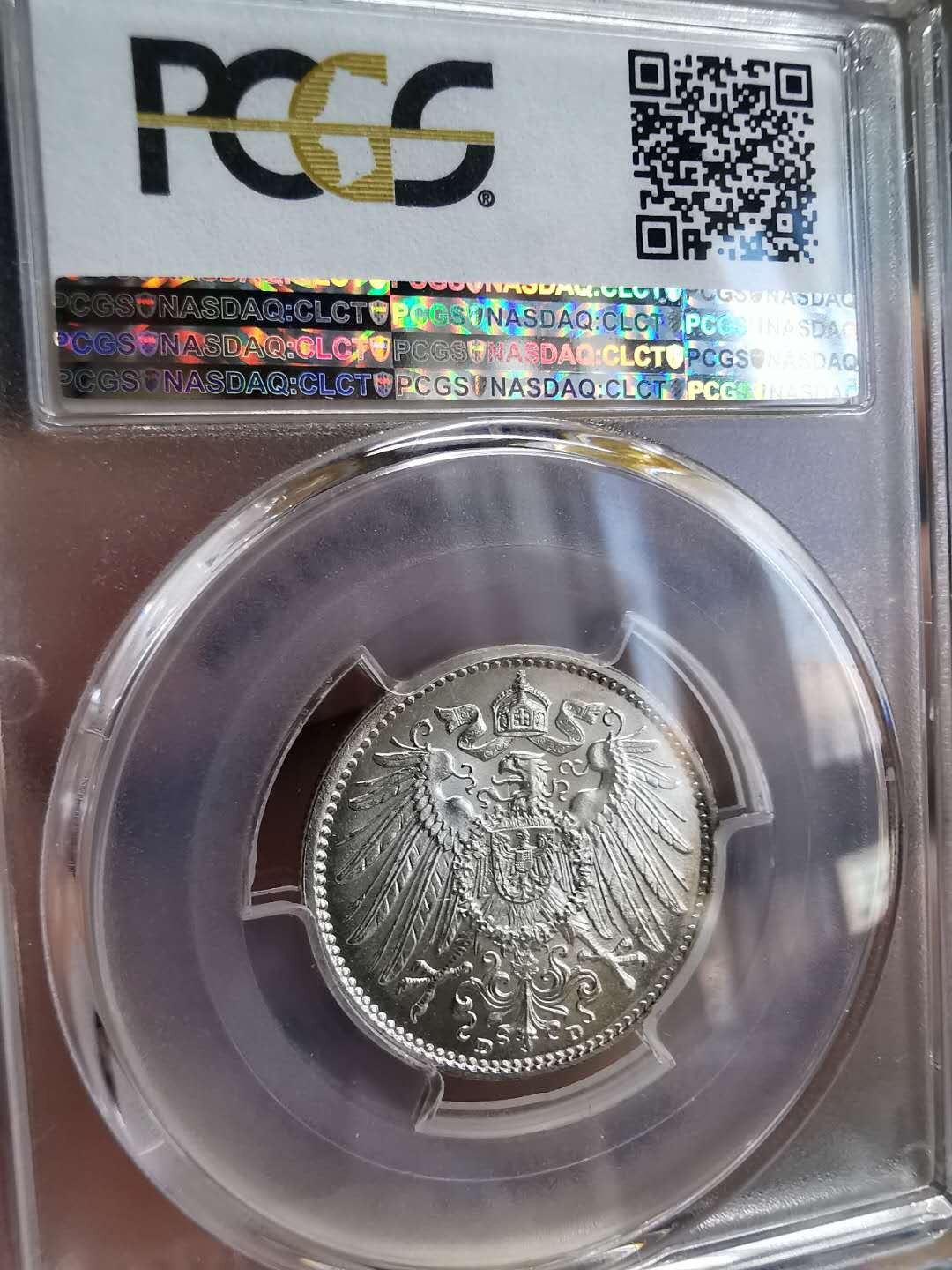 凡希社世界钱币微拍第一百四十六期 1914德意志帝国马克PCGS-MS67顶级品！