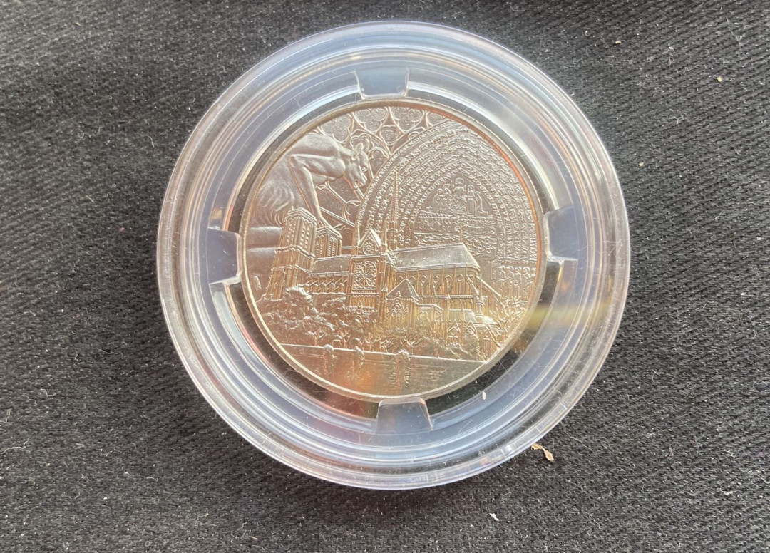 【币观天下】第136期拍卖【直播拍卖】 【法国】巴黎圣母院章